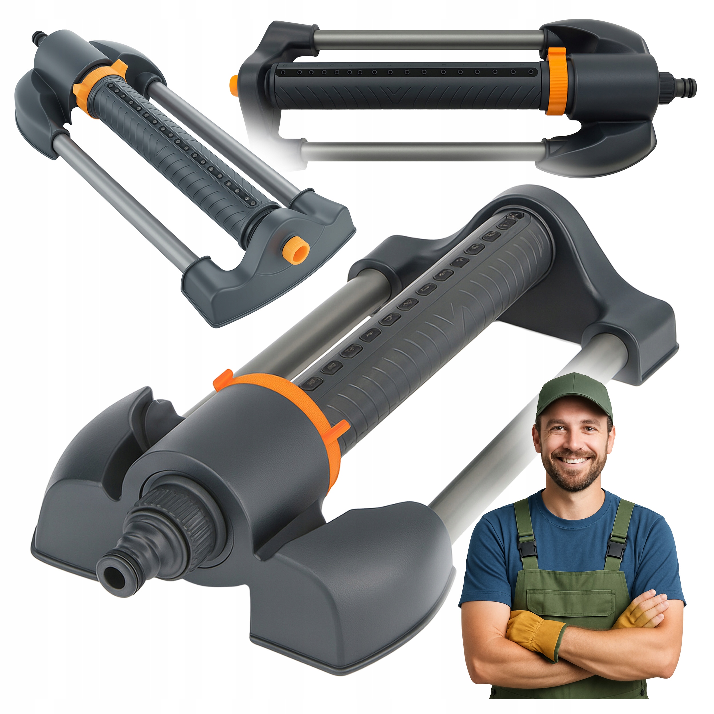 ZRASZACZ OGRODOWY WAHADŁOWY OSCYLACYJNY 20 Dysz HQ Do Podlewania Ogrodu