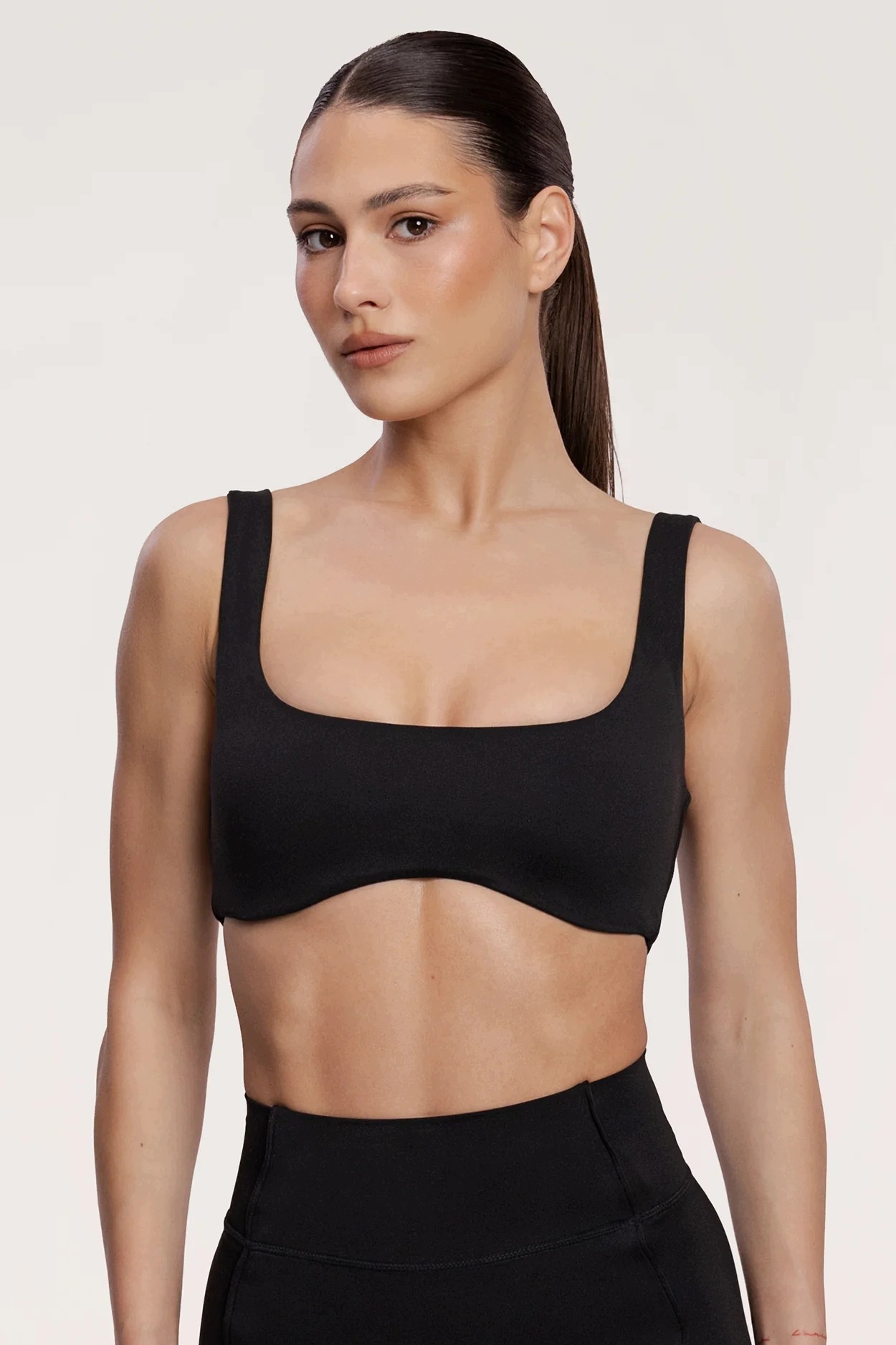 Gym Glamour Biustonosz pilates era black r. Xs