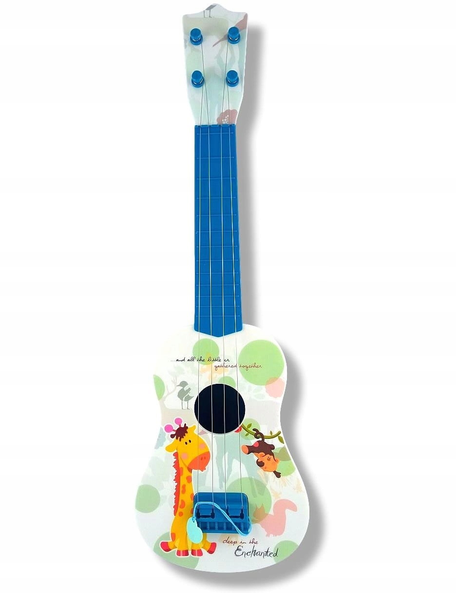 GITARA DLA DZIECI DUŻA 55CM UKULELE GRA INSTRUMENT EAN (GTIN) 5904326424265