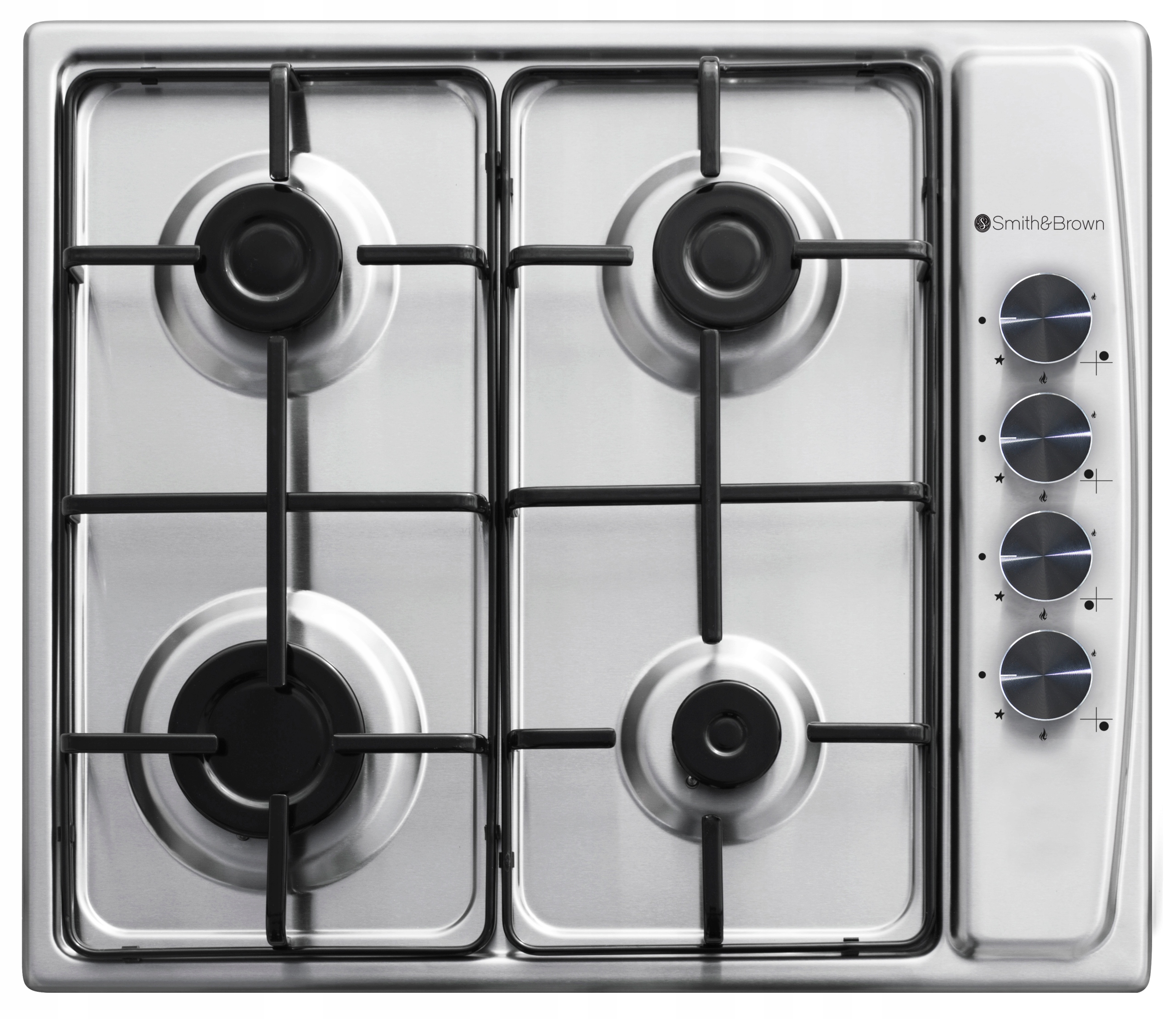 

Płyta Gazowa Do Zabudowy 60 cm 4-PALNIKOWA Inox