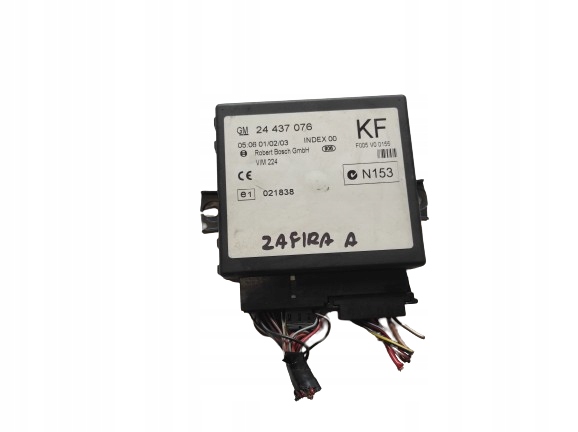 OPEL ZAFIRA A 99- MODUŁ KOMFORTU 24437076