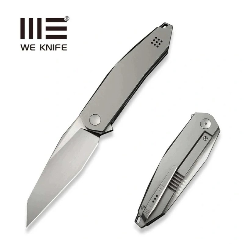Nóż składany WeKnife Tally Le ???/200 Polished Titanium (WE23090-2)