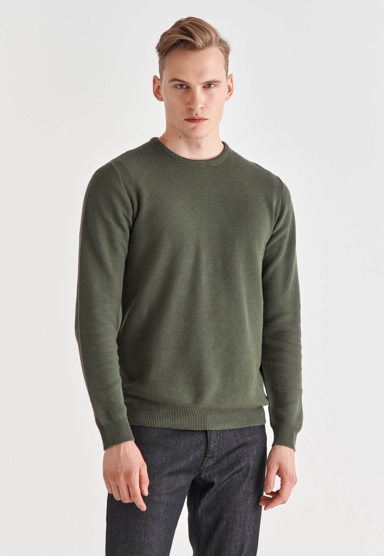 

Sweter męski zielony bawełniany Pako Lorente XXL