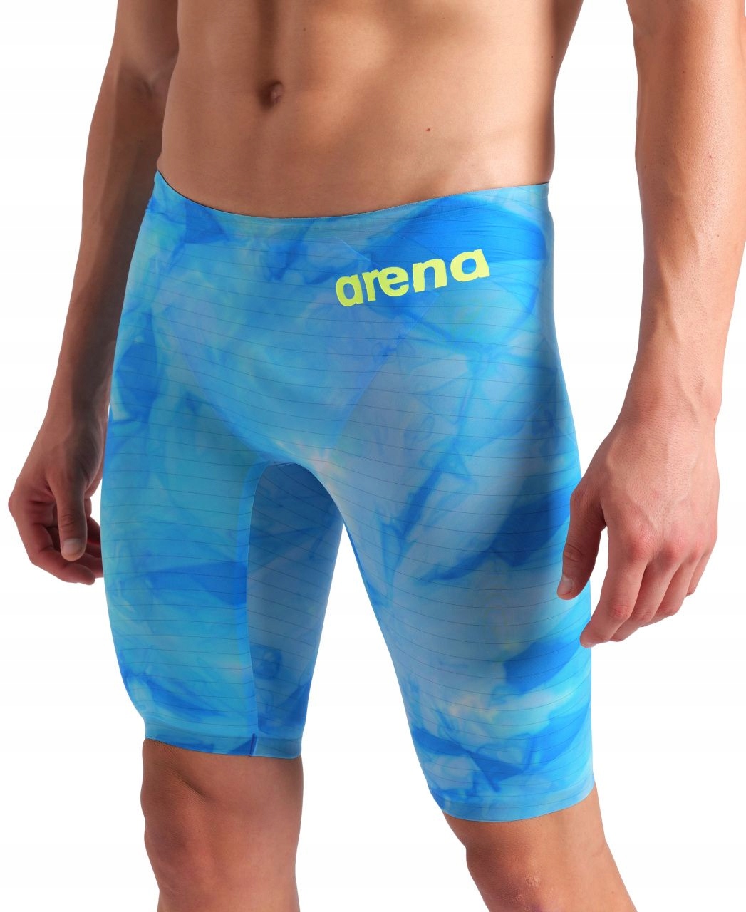 Pánský startovní oblek Arena Carbon Air2 Le Jammer Tie-Dye Cobalt UK22