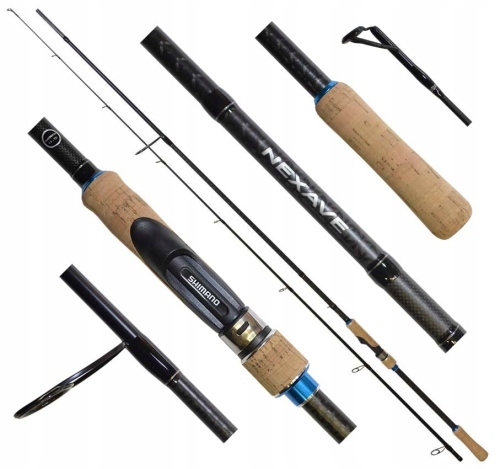 Wędka Shimano Nexave Spinning 2,69m 21-56g Korek