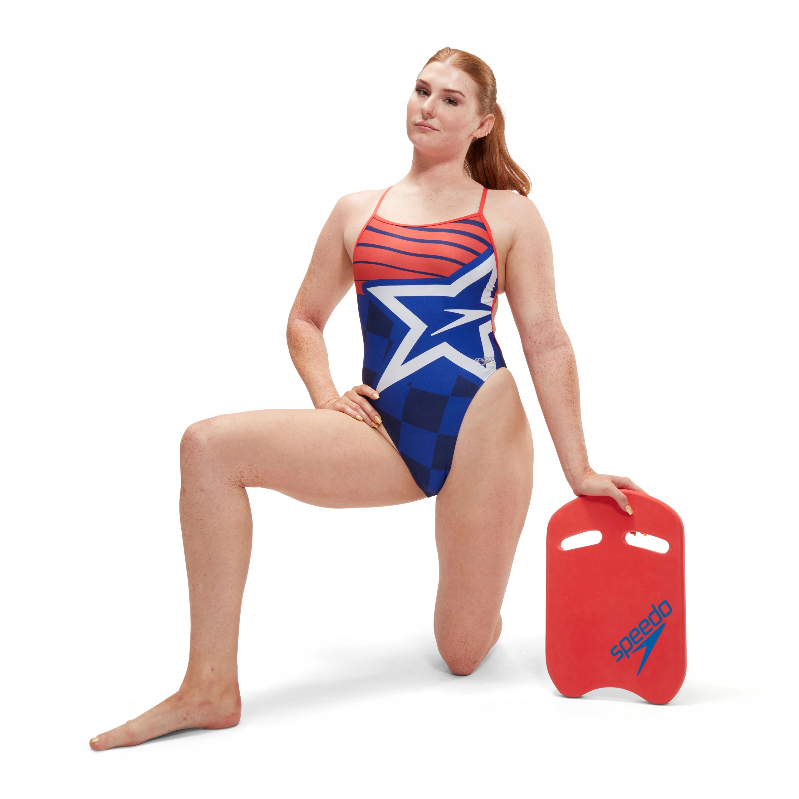 Dámské jednodílné plavky do bazénu Speedo Digital velikost D38