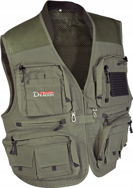 Kamizelka wędkarska Team Dragon KA-04 r. M Waga 338 g