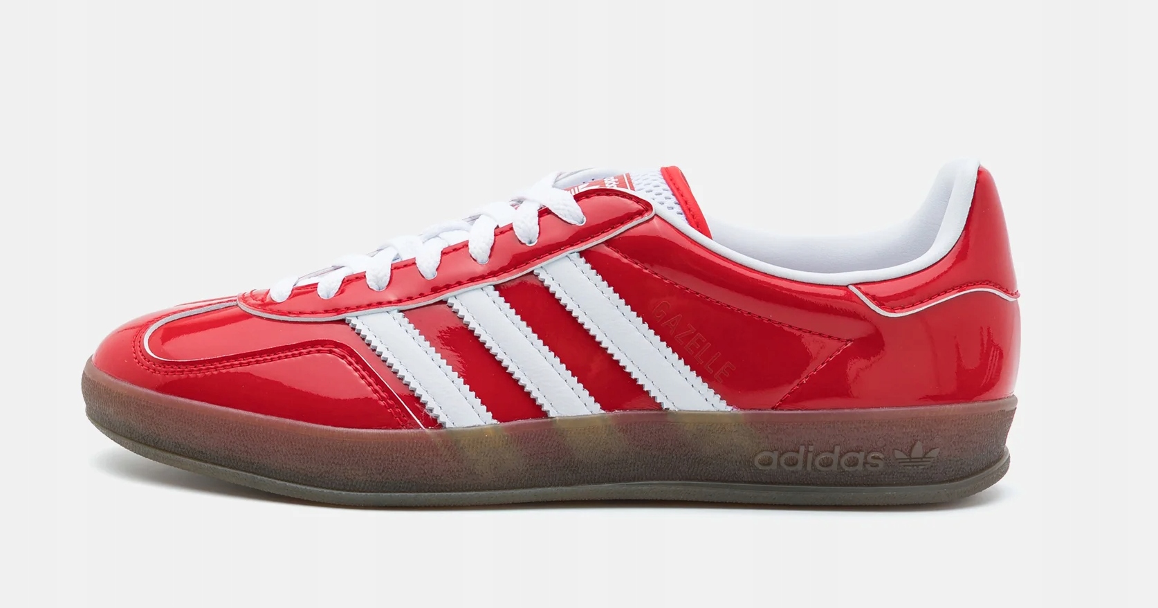 Adidas Gazelle Indoor Patent Leather Red červená velikost 36 2/3