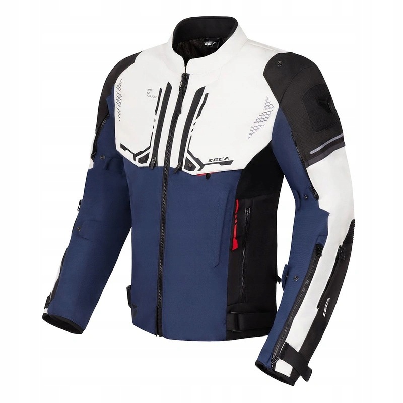 Motocyklová bunda Seca Avatar III Grey/navy šedá modrá Darčeky