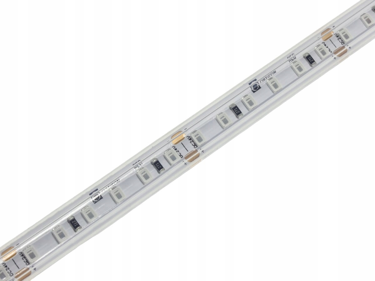 TAŚMA 24V LED 600 SMD 2835 9,6W IP68 10mm Czerwony