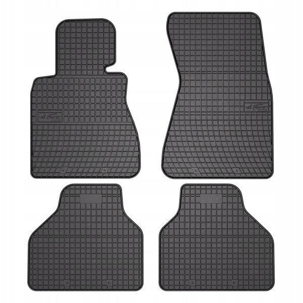 Dywaniki Gumowe Frogum Czarne do Bmw 7 E65 E66 E67 2001-2008