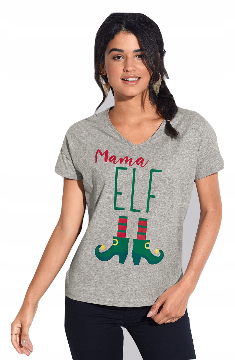 

Bluzka koszulka t-shirt Święta Xmas Mama Elf *XL