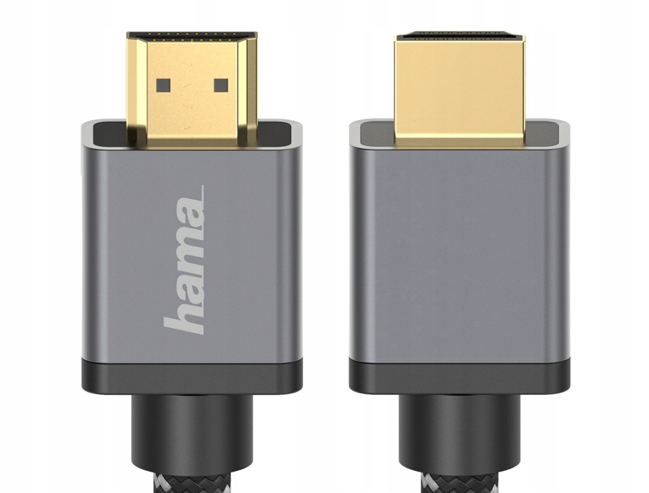 

Kabel Hdmi 2.1 Hama Ultra High Speed 8K 2m szary