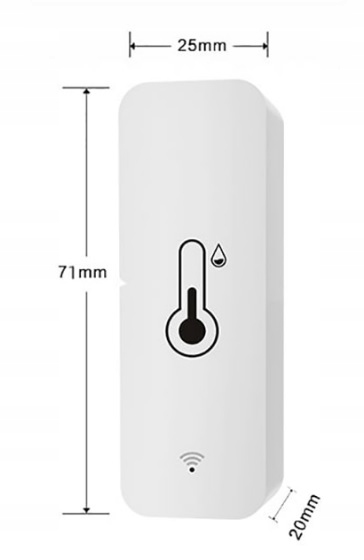 TERMOMETR HIGROMETR WIFI TUYA SMART LIFE EAN (GTIN) 683489009223