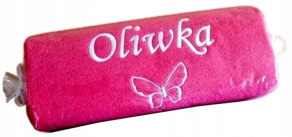 Dárek na Den dětí pro dívku, dceru, vnučku, Ručník s jménem Výšivka