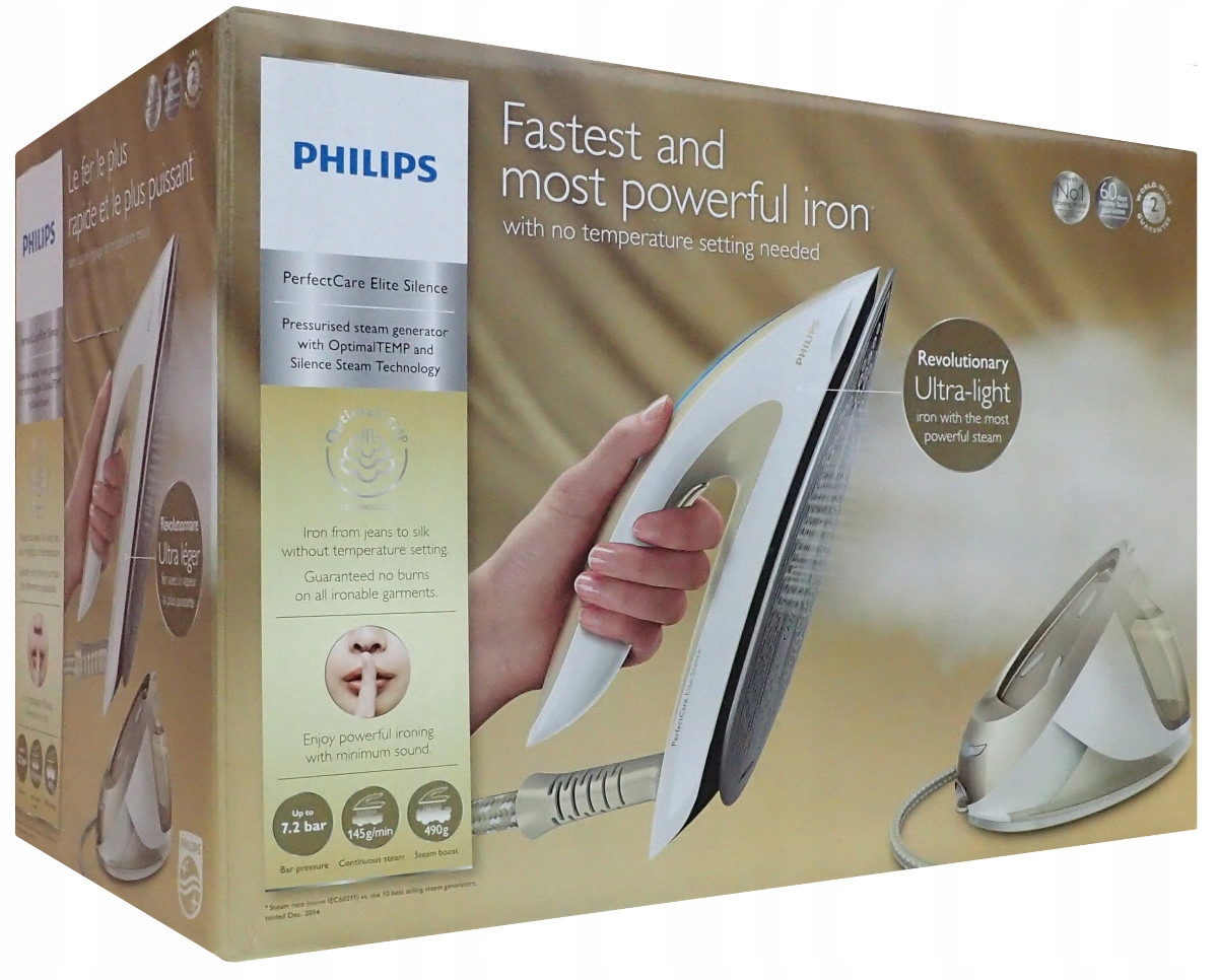 Parní generátor Parní stanice Žehlička Philips GC9642/60 PerfectCare Elite