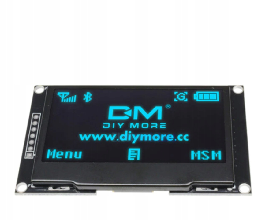 Grafický displej Oled 128×64 pixelů 2,42` Modrý