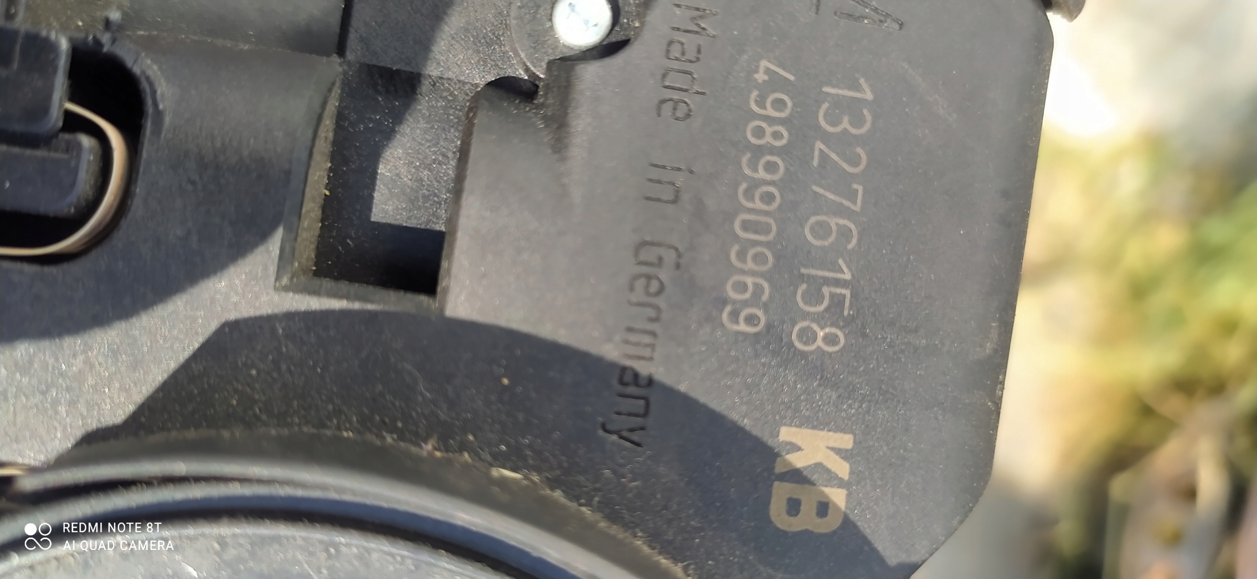 13276158 KB DEVIO LUCI TERGICRISTALLO TERGI OPEL ASTRA H KLU
