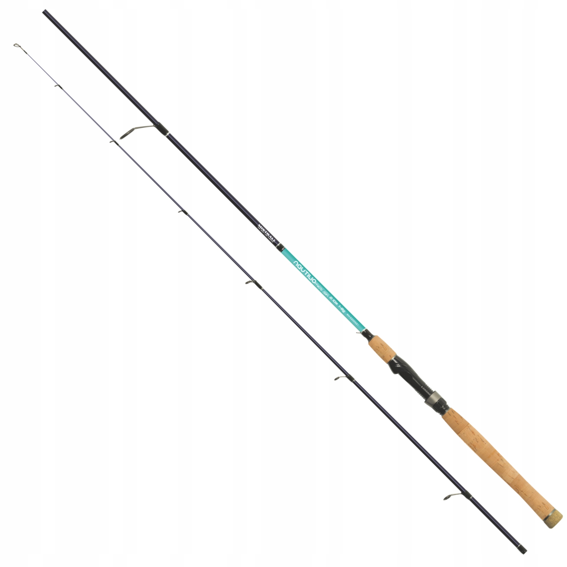 Mistrall Wędka Spinningowa Nautilio Wklejka Micro Spin 2,40m 1-8g
