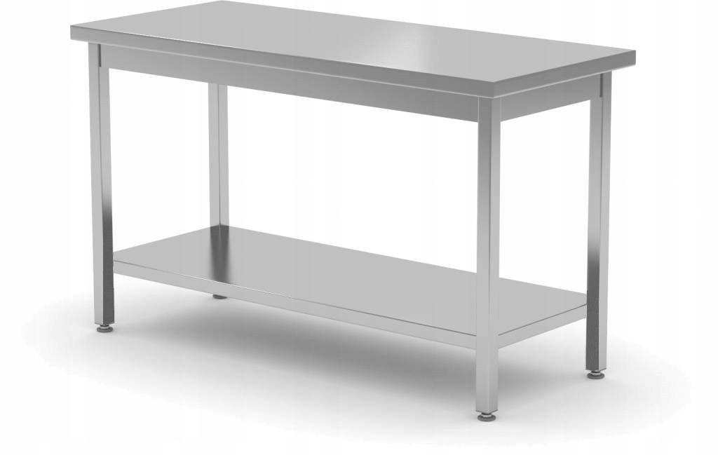 stół stalowy ze stali nierdzewnej 160/60/85 półka Kod producenta 016