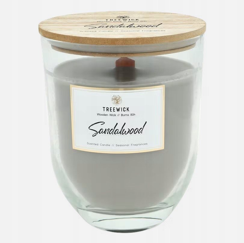 

Świeca Zapachowa XL TreeWick Świeczka Sandalwood