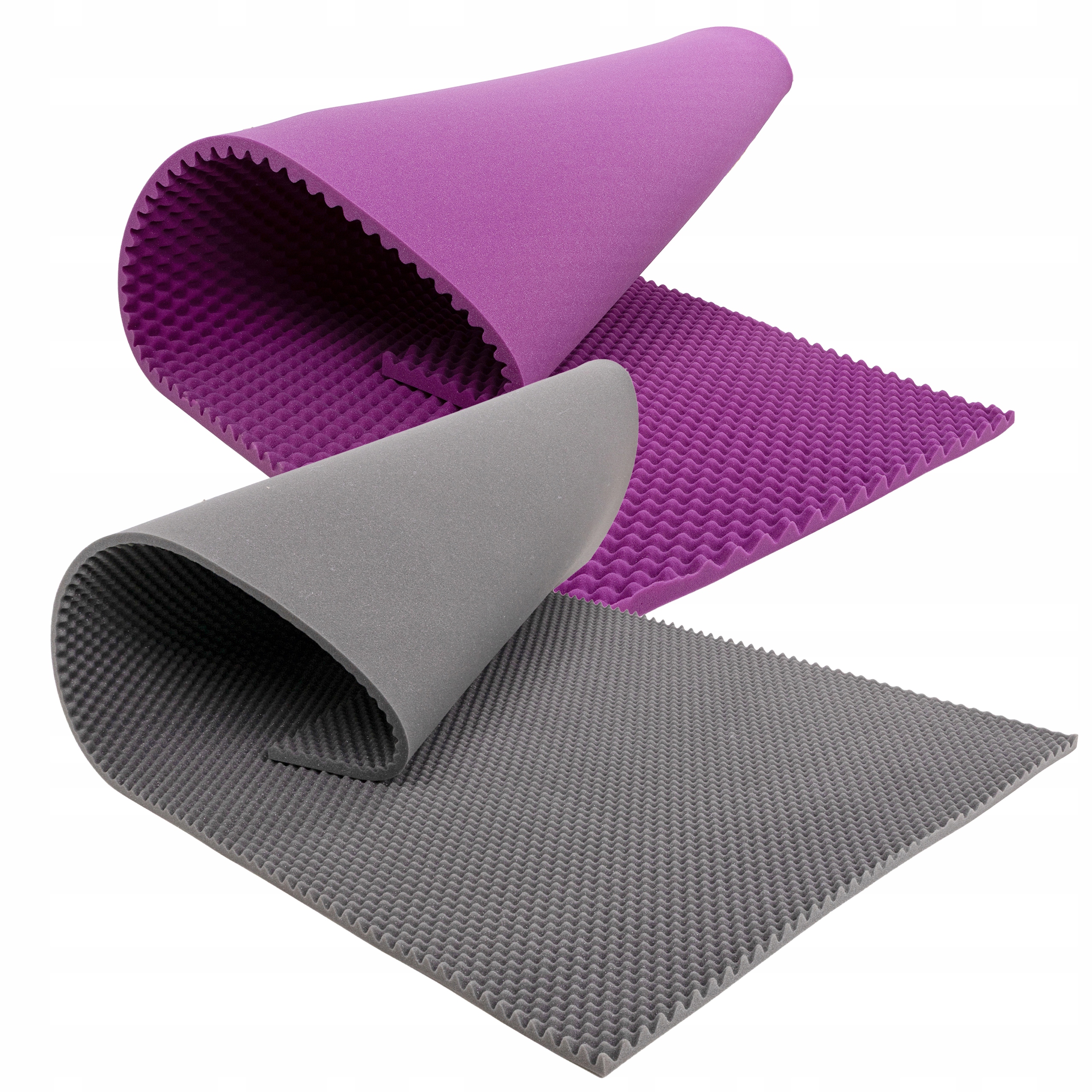 Dva listy akustické Vlny Panely na zeď 3 cm 2 m x 1 m redukce dozvuku