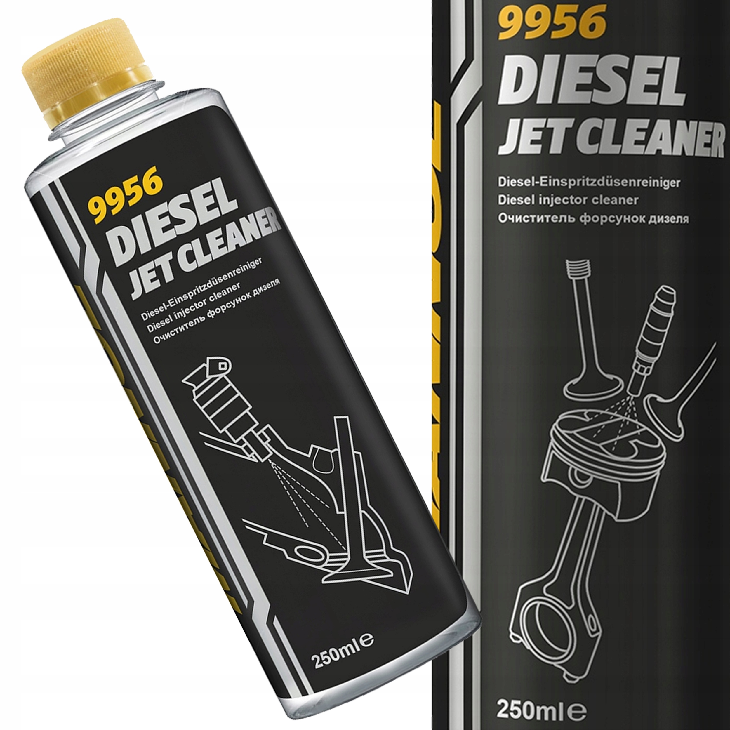Dodatek Do Paliwa Czyszczenie Wtrysków Mannol 9956 Jet Cleaner Diesel 250ML