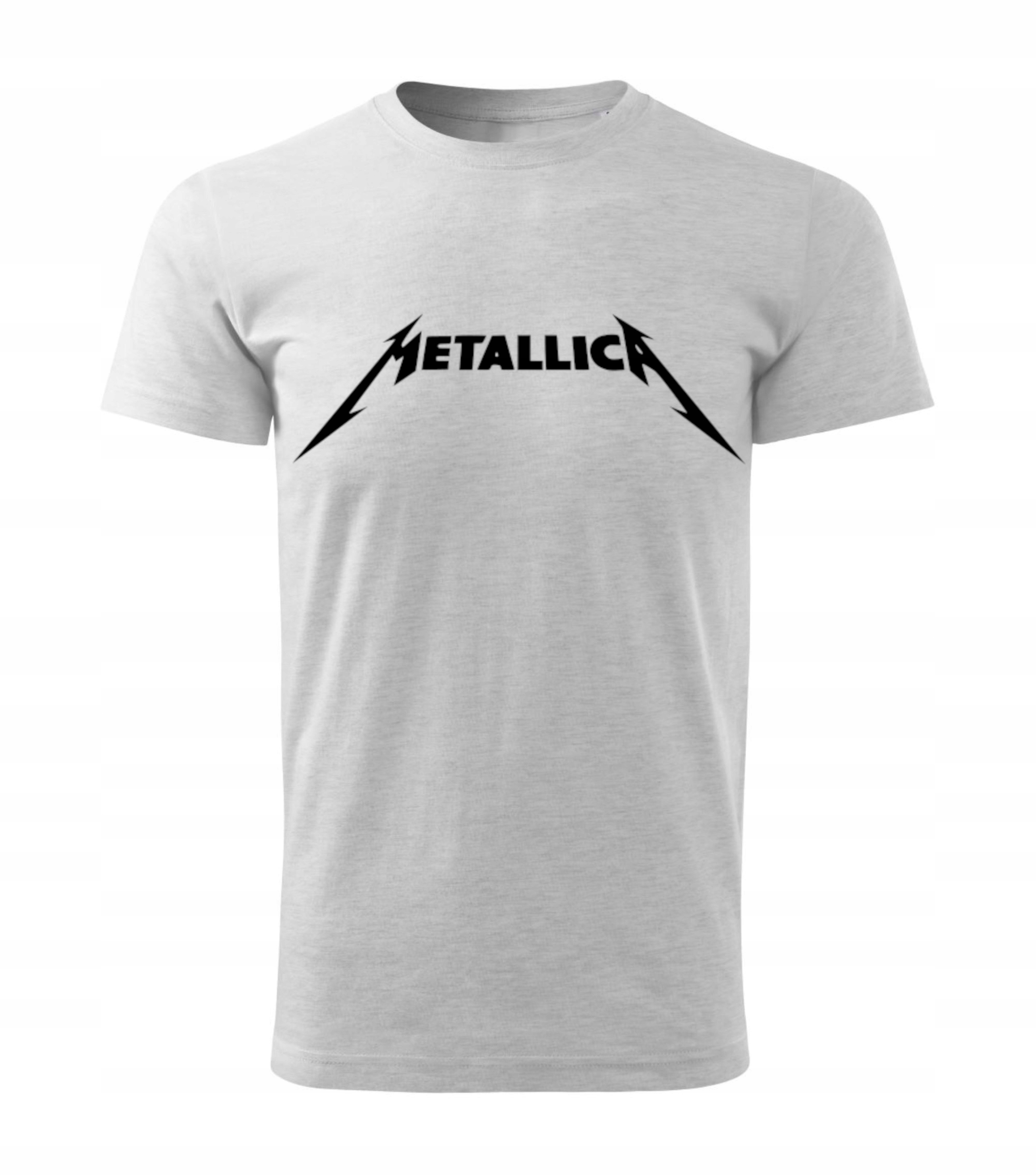 

Koszulka Metallica Męska Heavy Metal L
