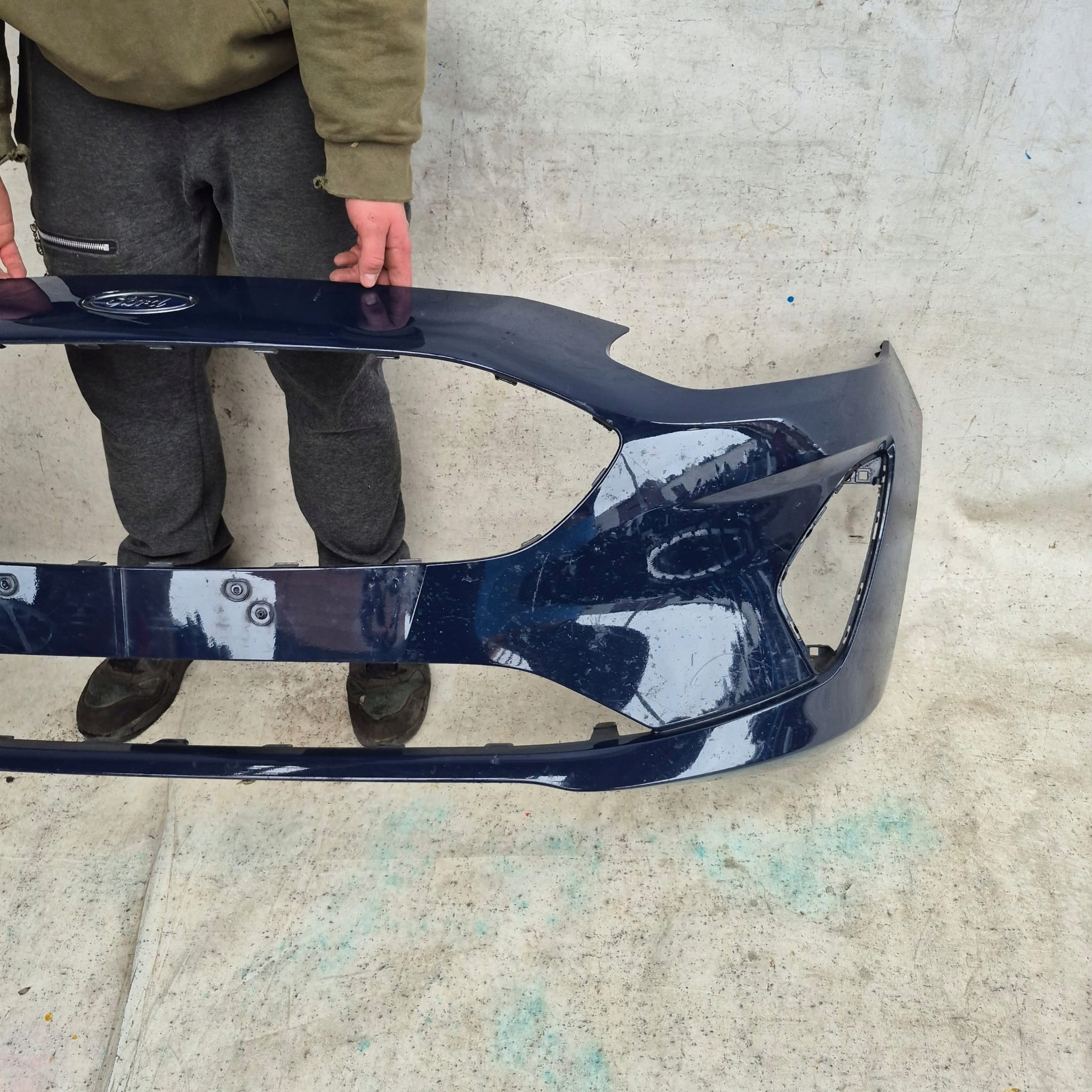 FORD FIESTA MK8 17- bumper front front without DZIUR H1BB-17K819-A