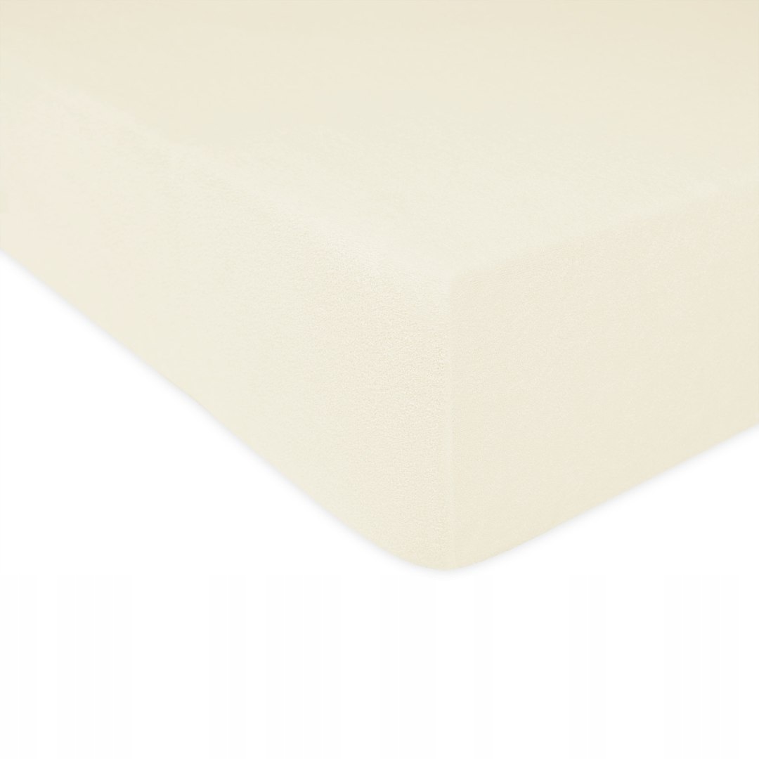 Prześcieradło frotte z gumką 022/130/140x200 Długość 200 cm