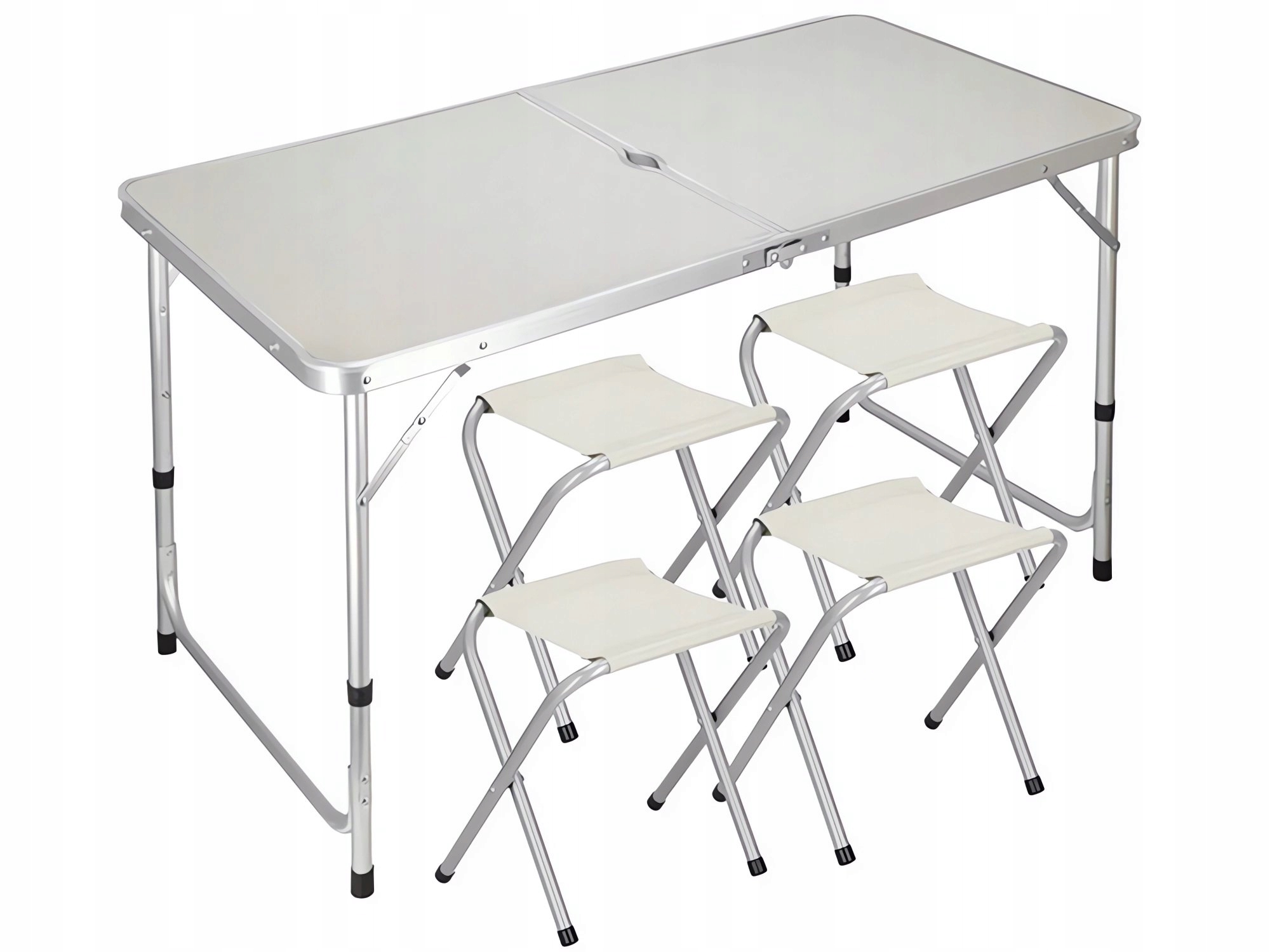 Verk 14469 Skládací kempingový set pro 4 osoby béžový