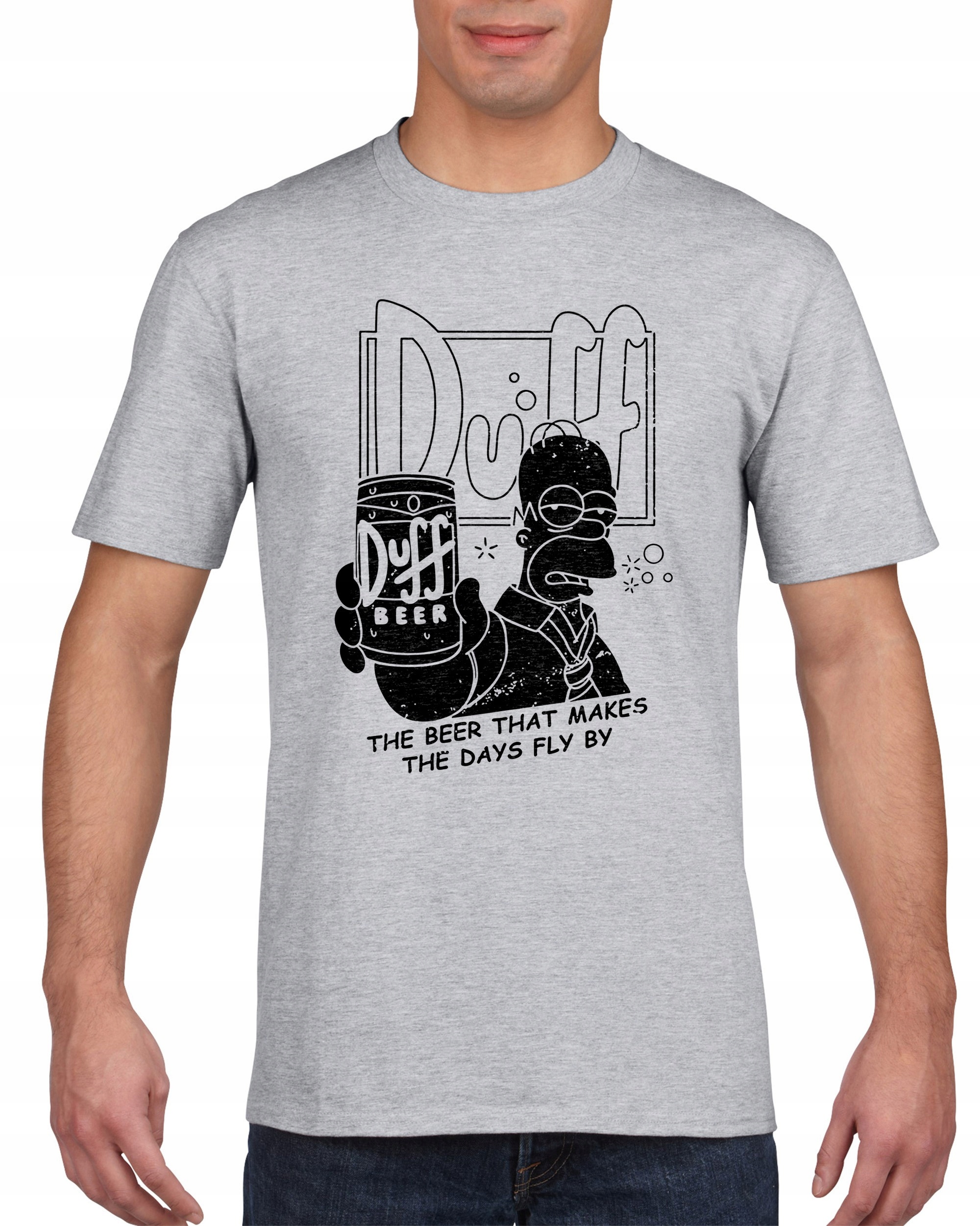 

Koszulka męska Simpson Homer Beer L