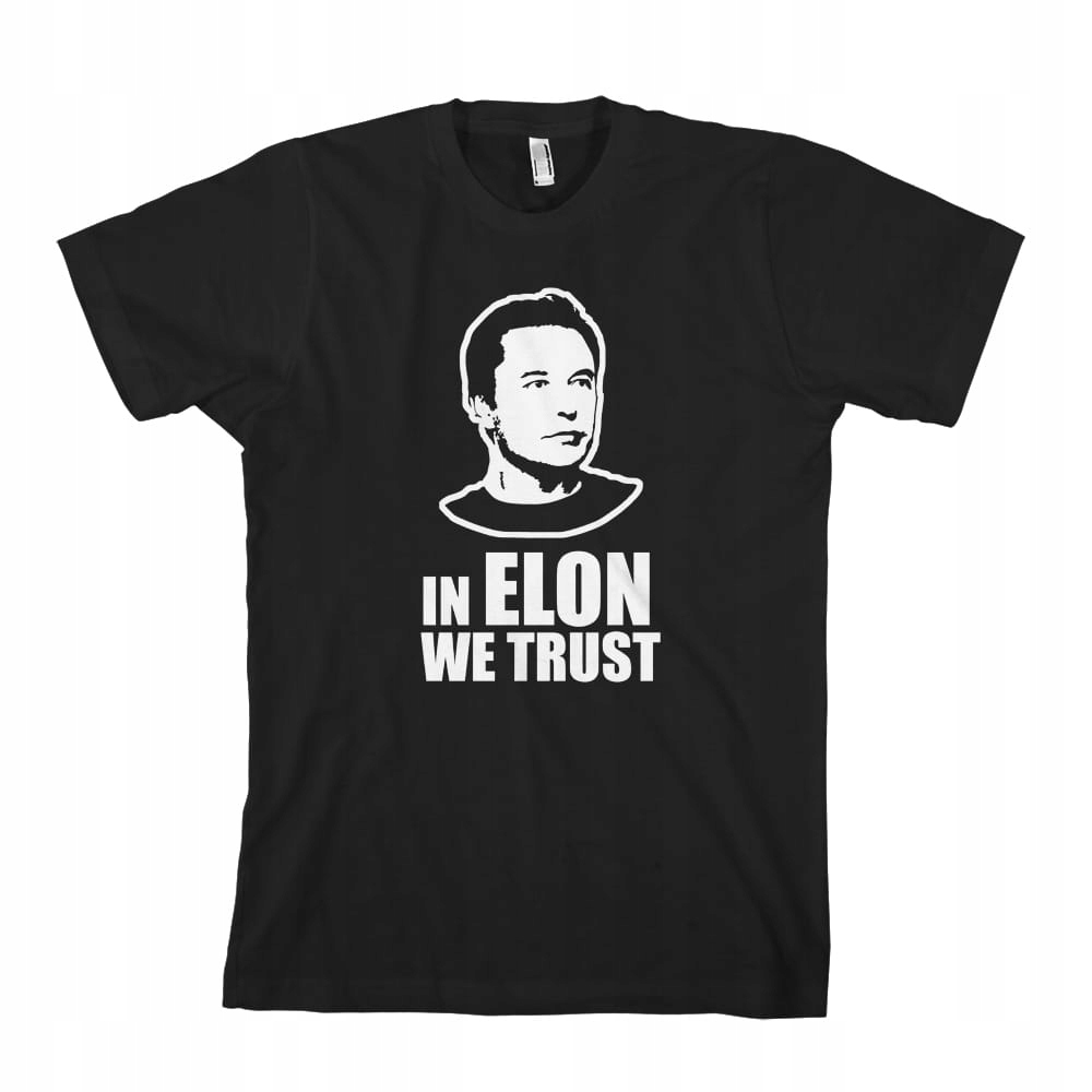 

Elon Musk in elon we trust spacex tesla koszulka