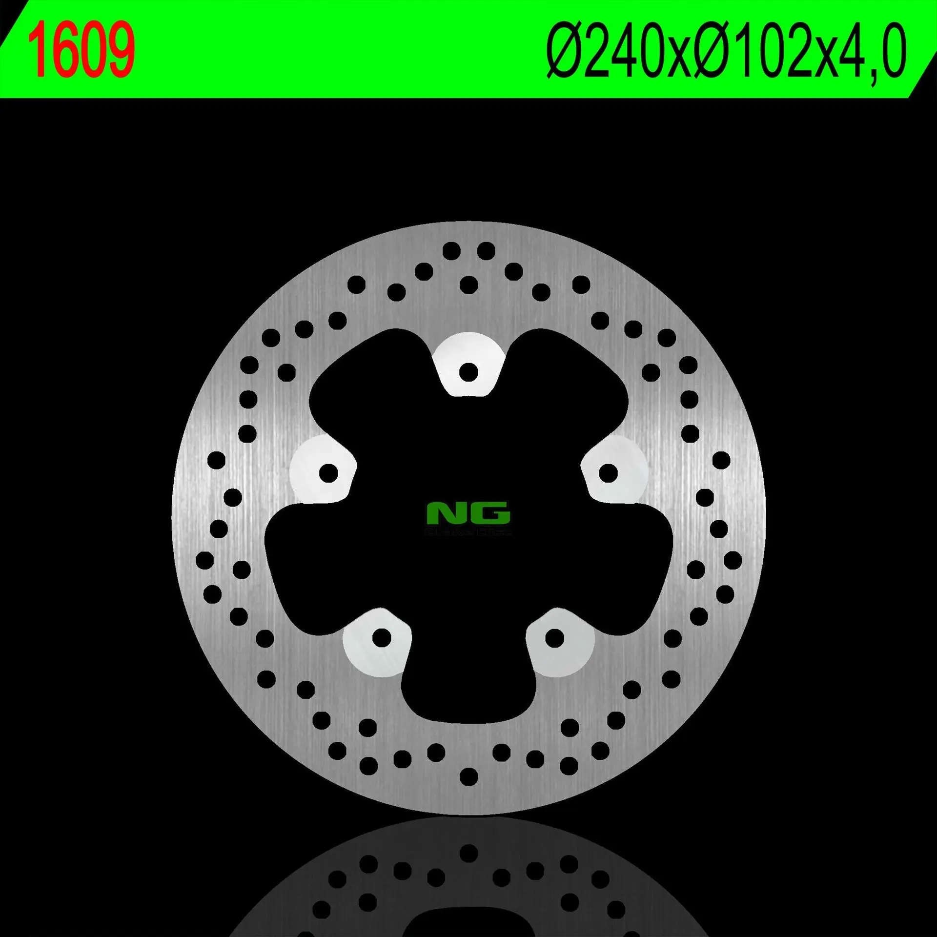 Kotúč brzdový Predný (240X102X4,0) (5X8,5mm)