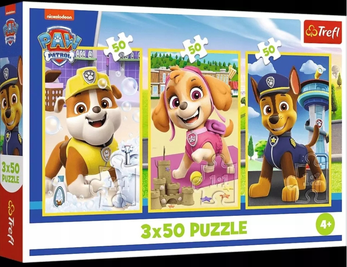 Puzzle 3x50el Nasze Pieski Trefl 34878 Tr Trefl (5900511348781) • Cena ...