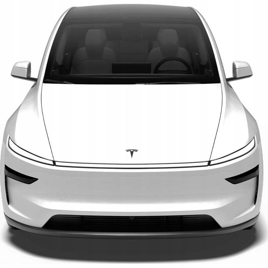 Emblemat, znaczek logo Tesla na maskę do Tesla Model Y 2025-2026, Spigen