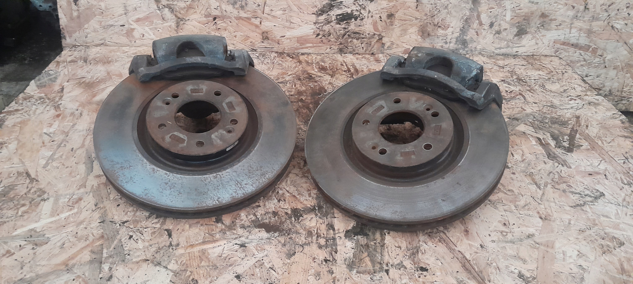 discs brake front front calipers plates HYUNDAI TUCSON III 1.6 T-GDI