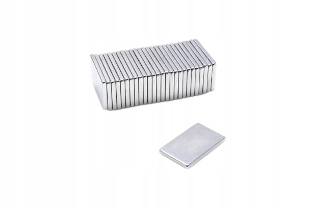 

Magnes Neodymowy Płytkowy Mpł 25x15x5 N38