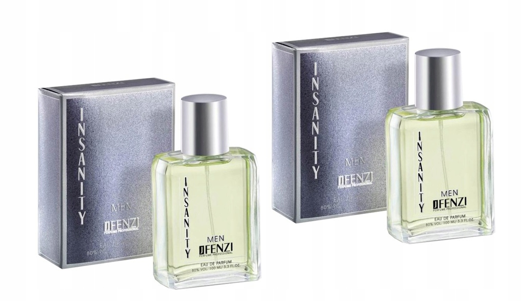 JFenzi Insanity Men 2x100ml Edp Set