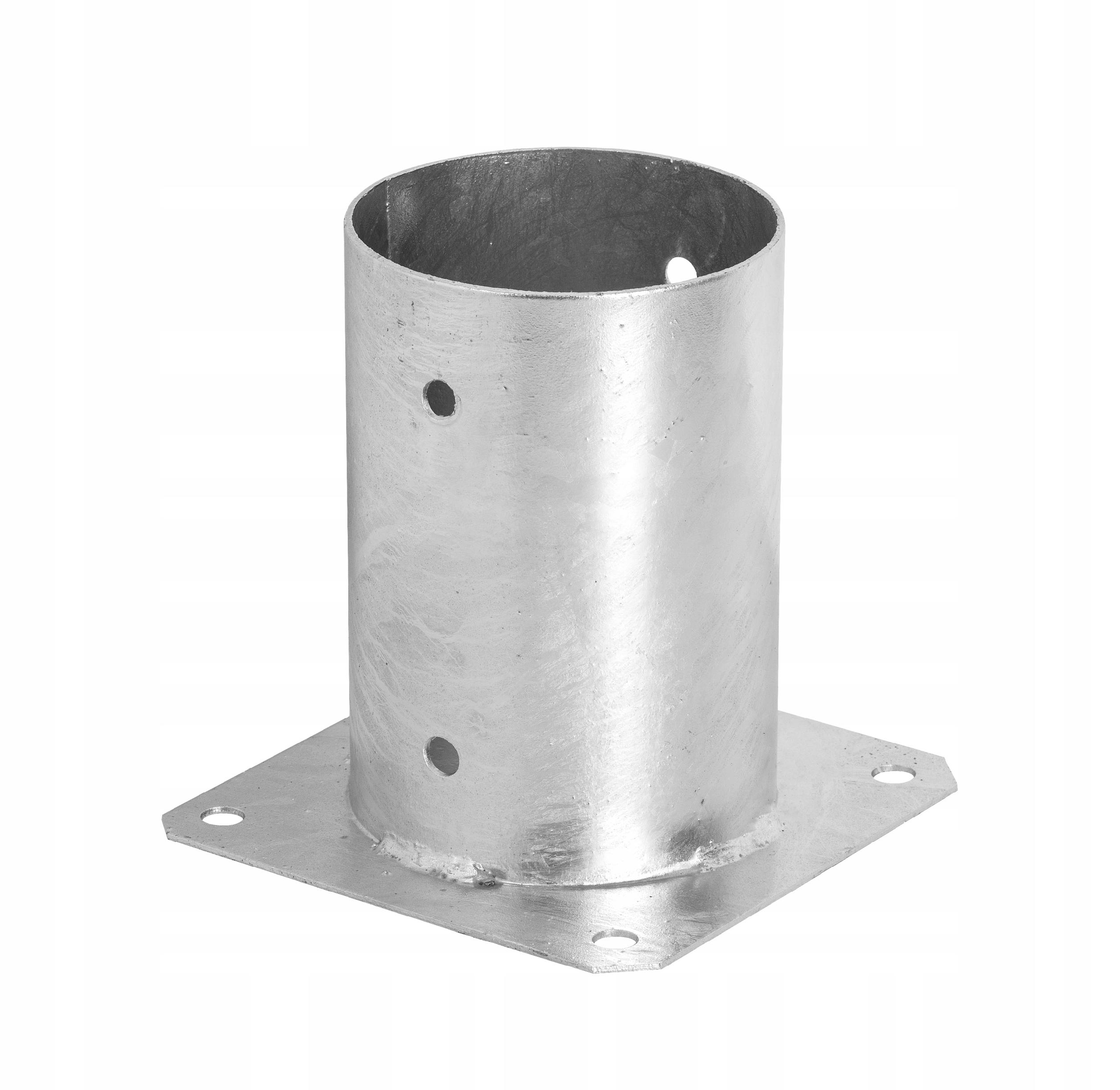 PODSTAWA SŁUPA PRZYKRĘCANA OKRĄGŁA KOTWA 100 x 150