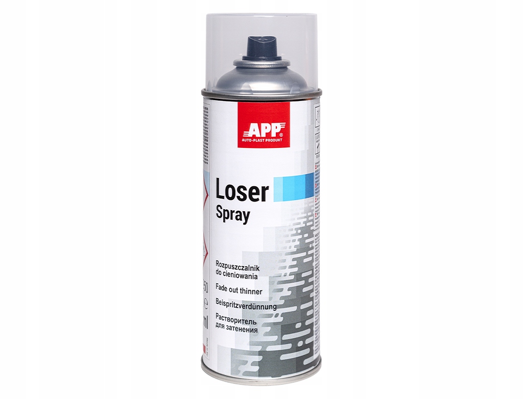 Rozpuszczalnik do cieniowania BEZBARWNY APP Loser SPRAY 400ml