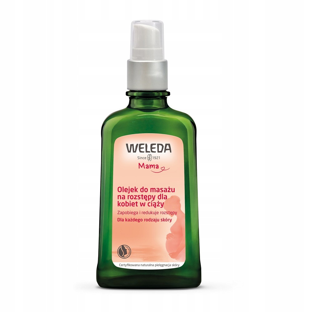 Weleda Mama masážní olej na strie pro těhotné ženy 100 ml