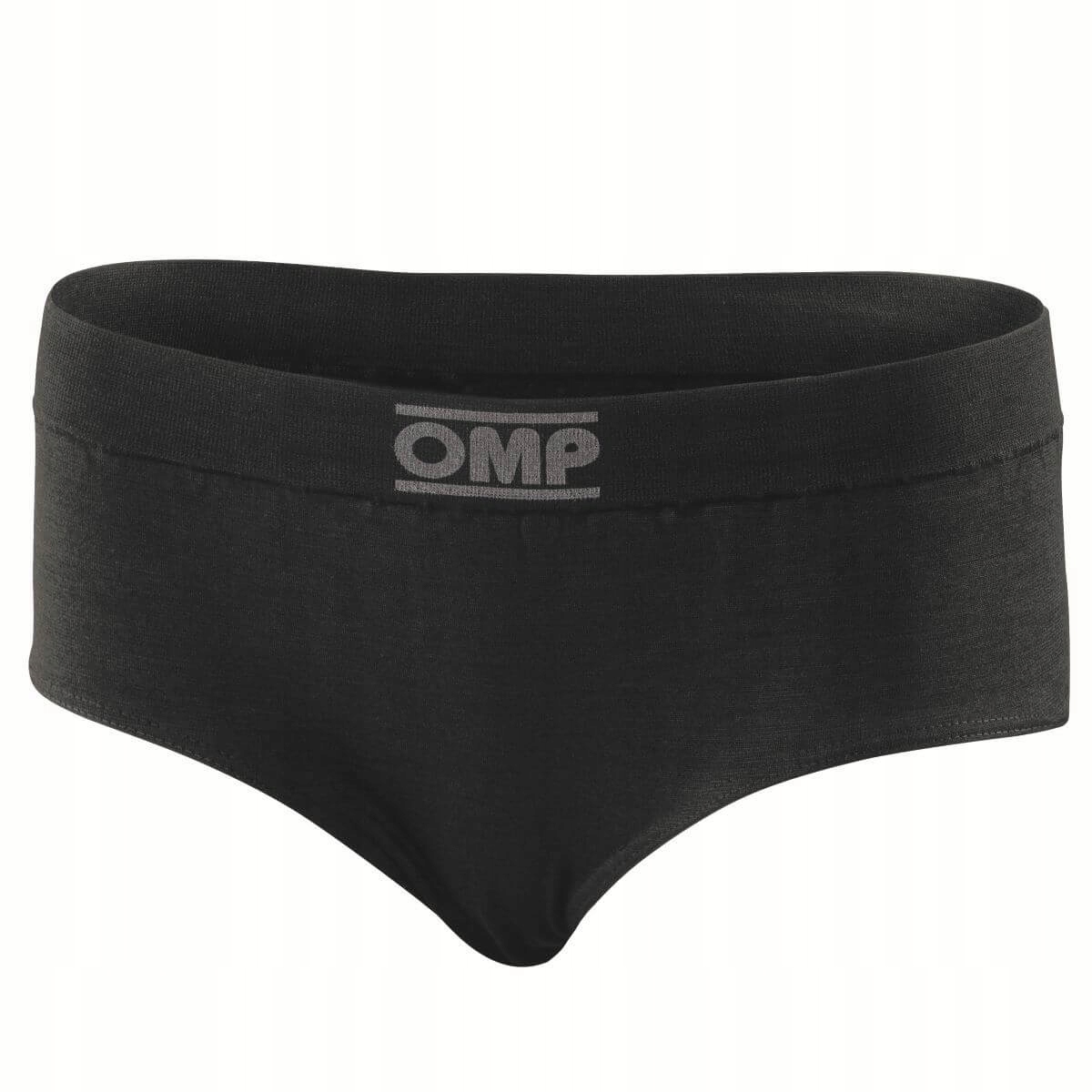 Dámské slipy spodní prádlo Omp One Evo homologace Fia černé vel. S