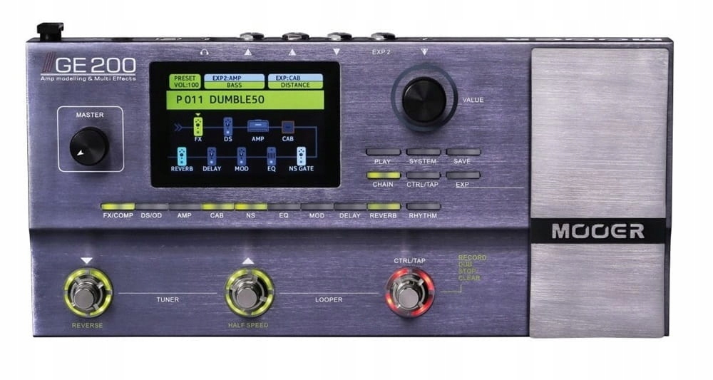 Mooer Ge 200 Multiefektová kytara
