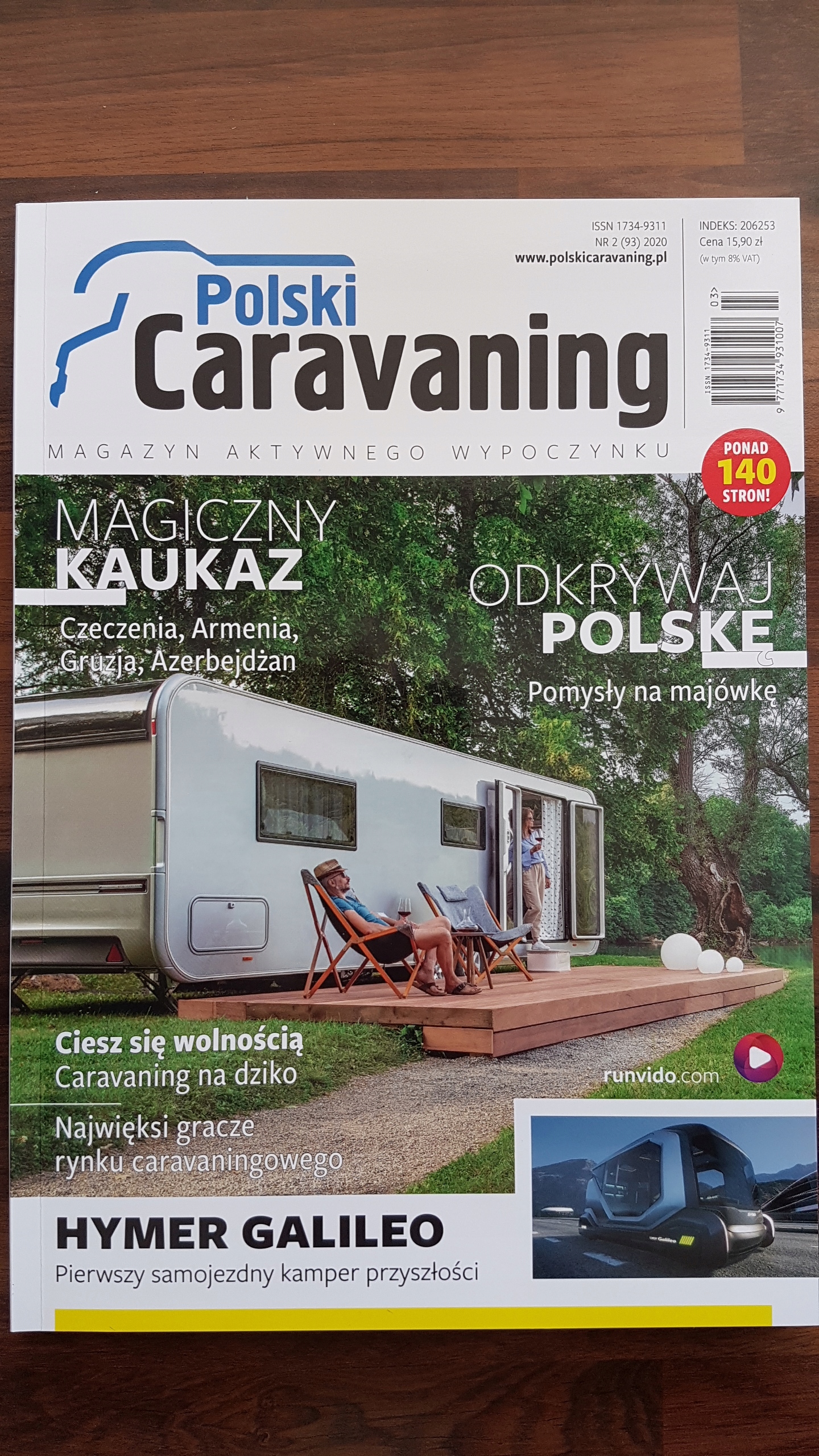 Czasopismo Polski Caravaning nr.2 (93) 2020