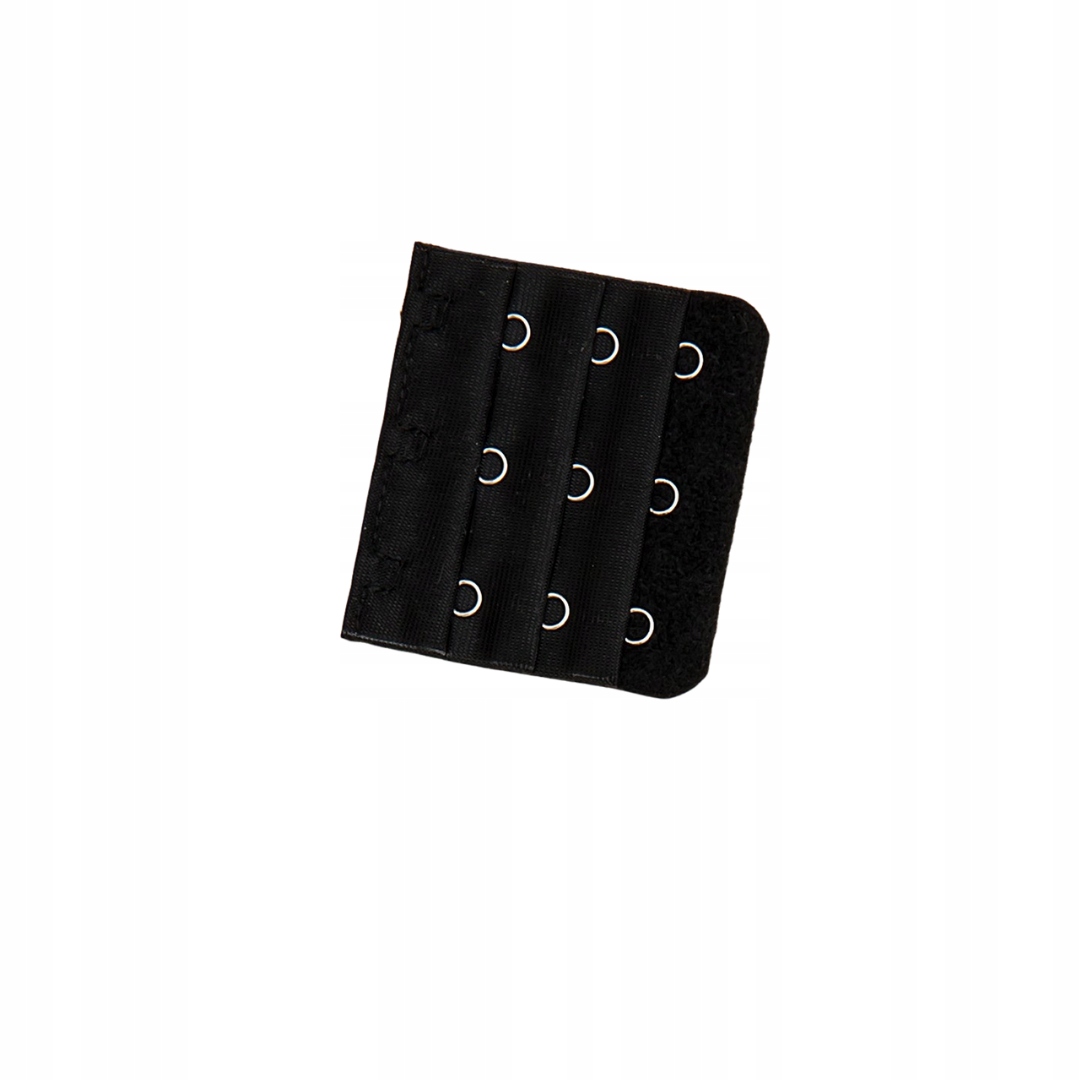 Przedłużka 3 haczyki, szerokość 56 mm - czarny