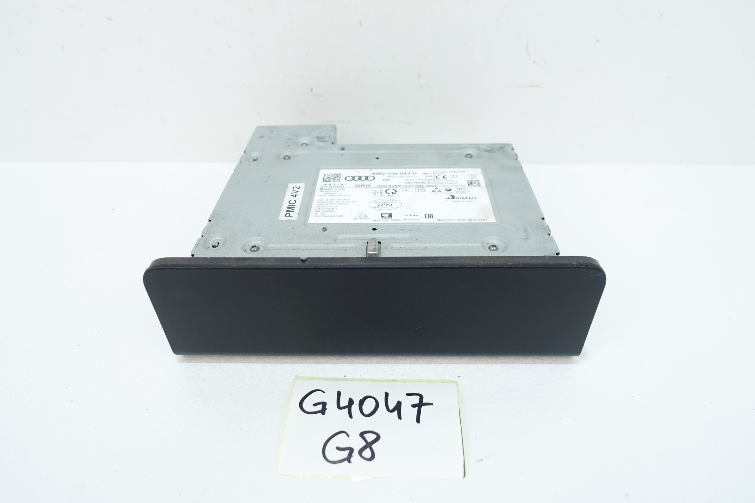 AUDI A4 A6 A7 Q7 Q8 player module navigation devices MIB3 MIB 8W2035043D