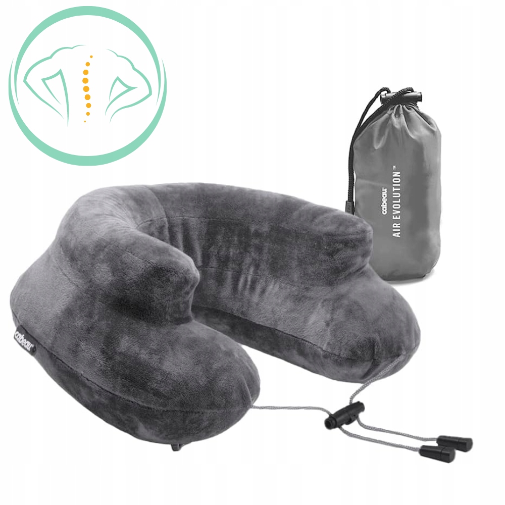 CABEAU AIR EVOLUTION PODUSZKA PODRÓŻNA ZAGŁÓWEK ROGAL NA SZYJĘ DMUCHANA Marka Cabeau