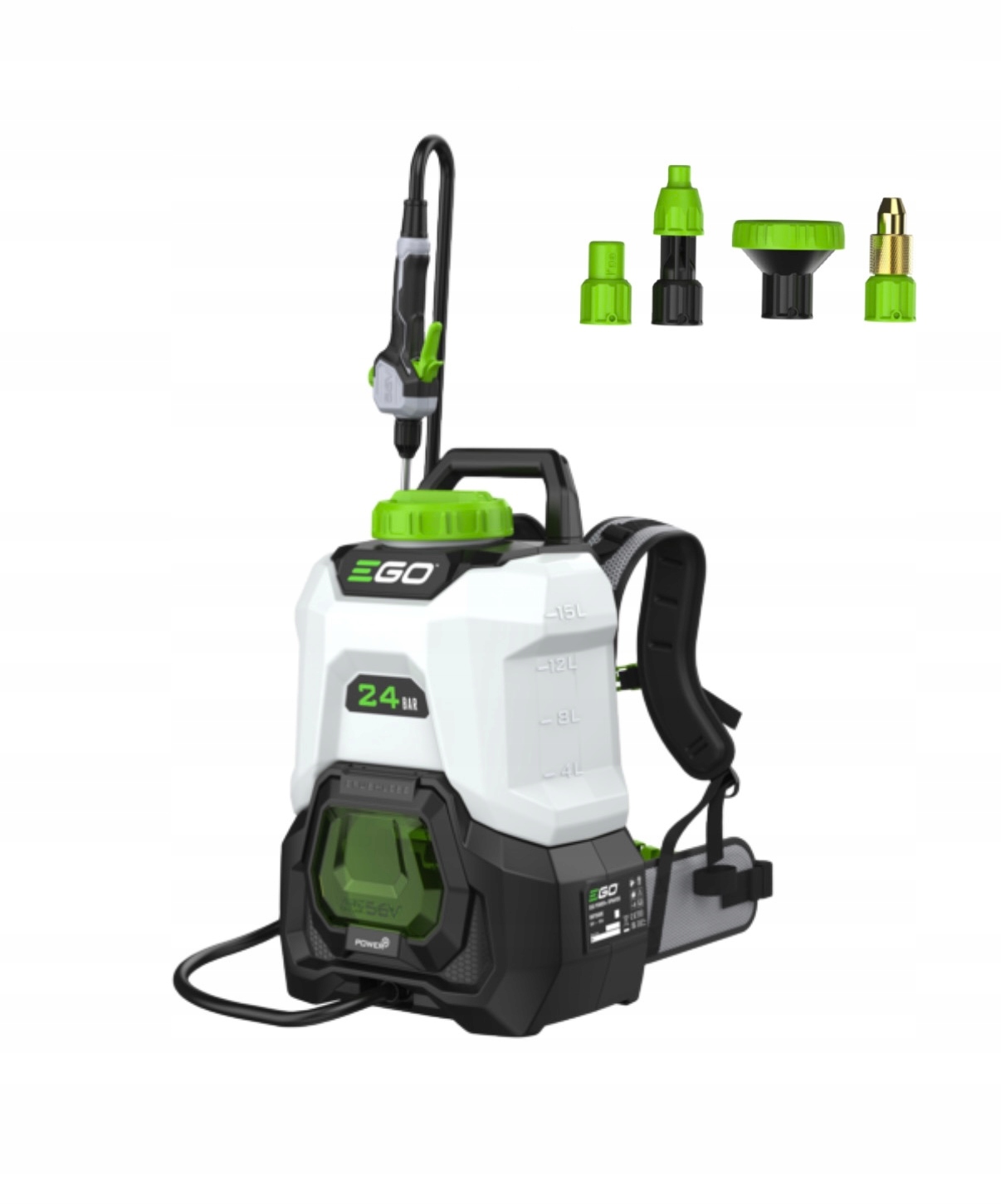 Ego Power+ Akumulátorový batohový postrekovač 15L 56V BSP3500E