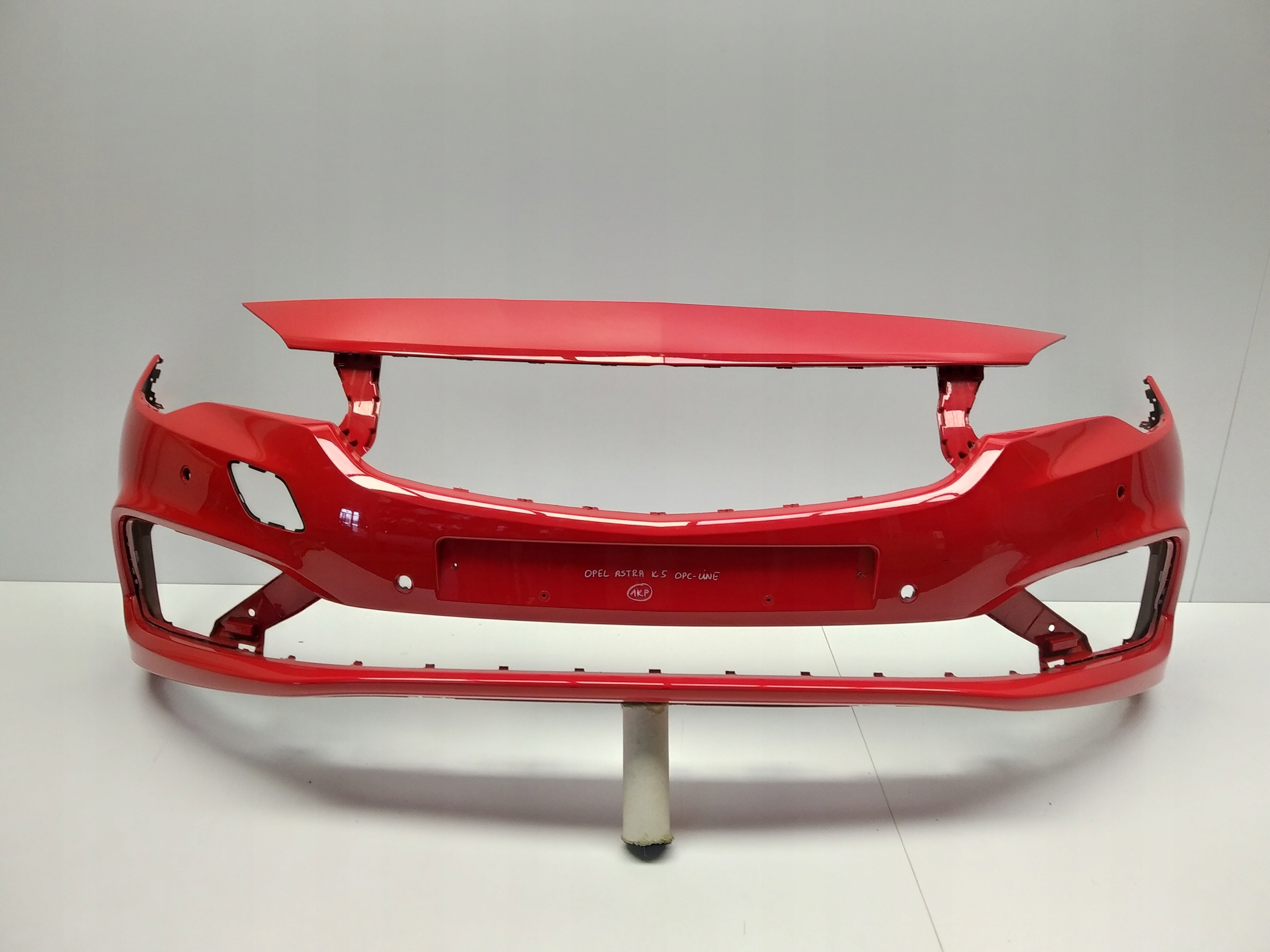 15+ Astra V K Opc Line bumper front PDC red original